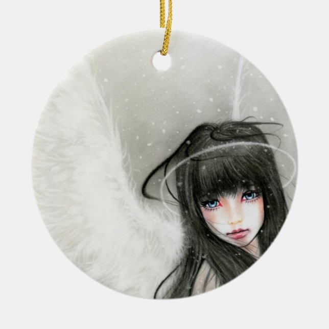 Snow Angel Ornament (Front)