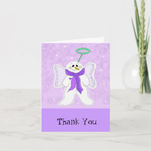 Snow Angel Thank You Card