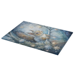 Snow Animal Cutting Board