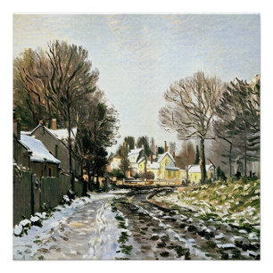 Snow at Argenteuil (1) Poster