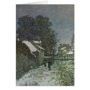 Snow at Argenteuil by Claude Monet