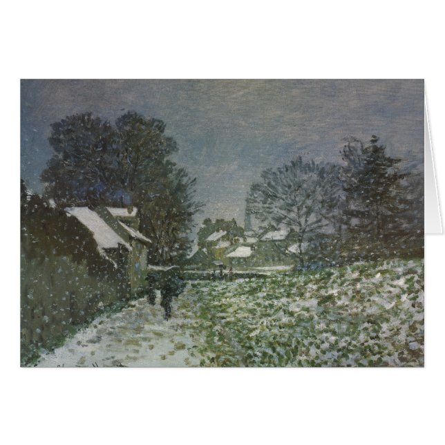 Snow at Argenteuil by Claude Monet (Front Horizontal)
