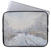 Snow at Argenteuil (by Claude Monet)