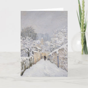 Snow at Louveciennes, 1878 Card