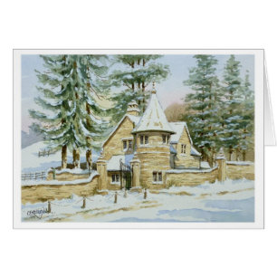 Snow at Stowell Lodge Gate