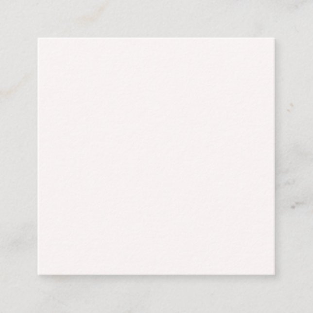 Snow Background Appointment Card (Front)