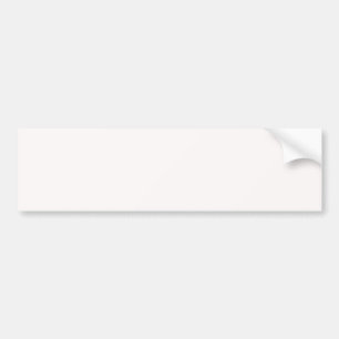 Snow Background Bumper Sticker