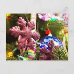 Snow Bauble Postcard