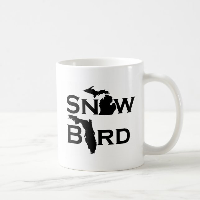 Snow Bird Coffee Mug (Right)