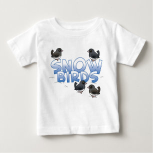 Snow Birds Baby T-Shirt