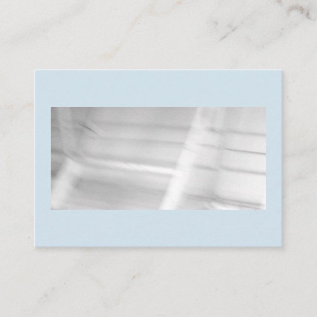 Snow Blanket Business Card (Front)