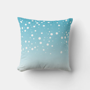 Snow Blue Pillow