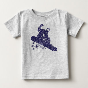 Snow-Boarder Baby T-Shirt