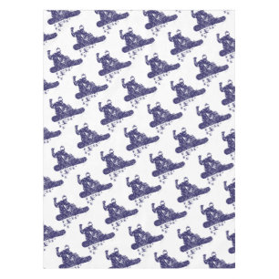 Snow-Boarder Tablecloth