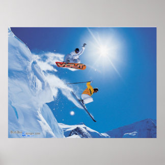 Snow Boarding poster