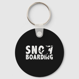 Snow Boarding - Snowboarder - Cool Snowboarding  Key Ring
