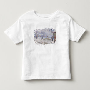 Snow, Boulevard de Clichy, Paris, 1886 Toddler T-Shirt
