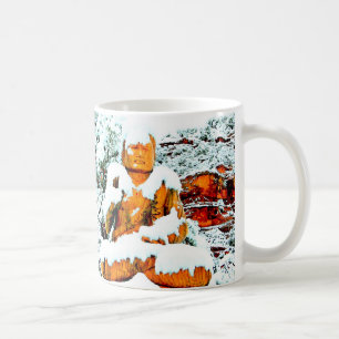 snow buddha mug