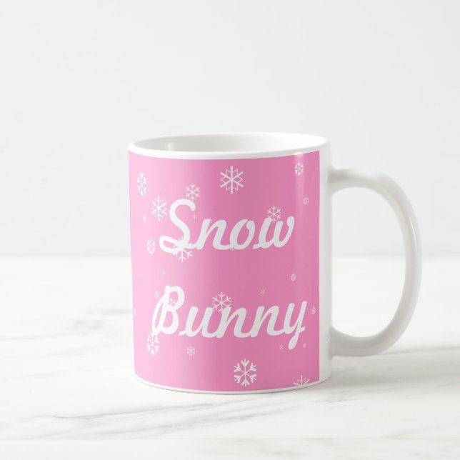 Snow Bunny Coffee Mug (Right)