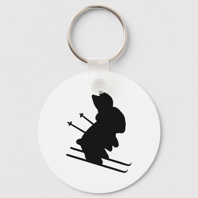 snow bunny key ring (Front)