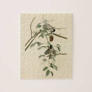 Snow Bunting John James Audubon's Birds of America Jigsaw Puzzle