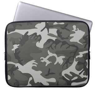 Snow Camo Laptop Sleeve