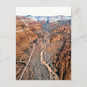 Snow Canyon Drive, Ivins, United States Postcard