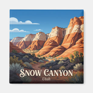 Snow Canyon State Park St. George Utah Magnet