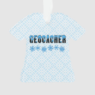 Snow Capped Geocacher Ornament
