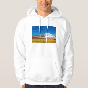Snow - Capped Mountains And Puna Grassland Hoodie