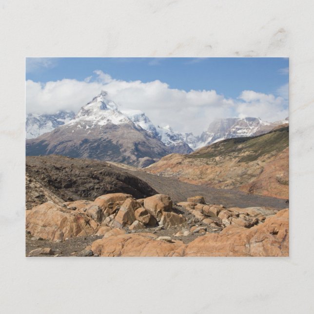 Snow-Capped Mountains Postcard (Front)