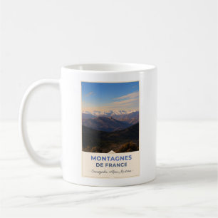 Snow-Capped Peaks of the French Alps Coffee Mug
