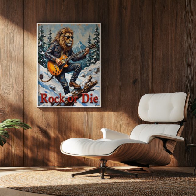Snow-Capped Solo: Lion's Winter Riff Poster (Creator Uploaded)