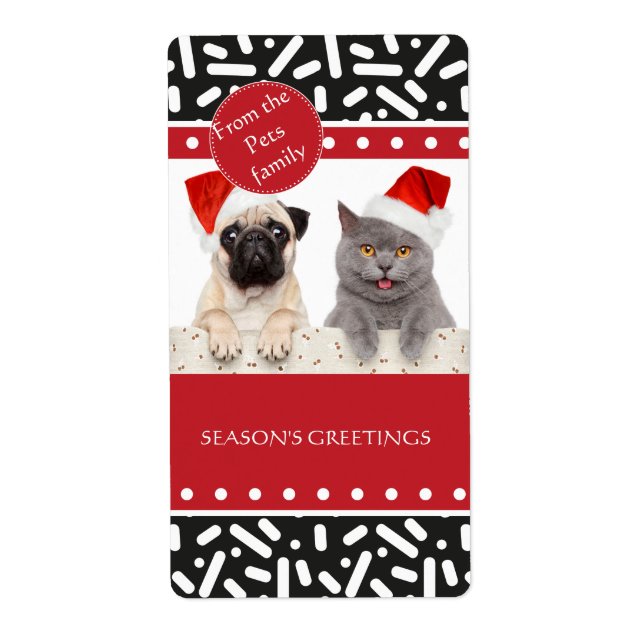 Snow Christmas Stationary and Gifts (Front)