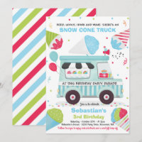 Snow Cone Birthday Party Drive By Birthday Parade