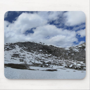 Snow Covered Donahue Pass - John Muir TraIl Mouse Pad