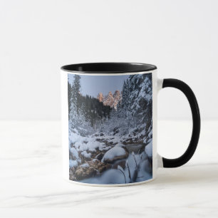 Snow-covered Geisler Mountain Range Mug