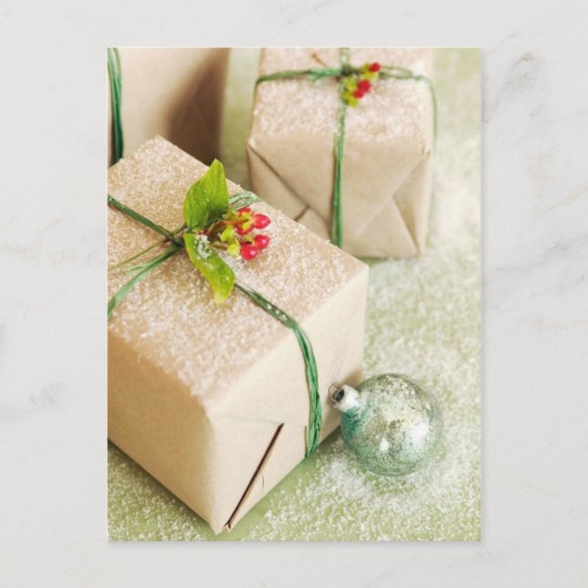 Snow Covered Holiday Gifts (Front)