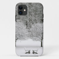 Snow covered landscape