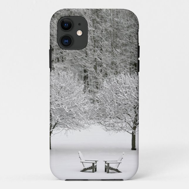 Snow covered landscape Case-Mate iPhone case (Back)