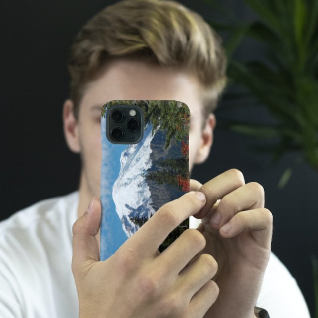 Snow Covered Mount Rainier Photo (In Situ)