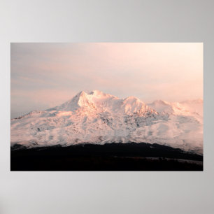 SNOW COVERED MOUNTAIN DURING DAYTIME3 POSTER