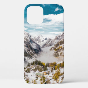 SNOW COVERED MOUNTAIN DURING DAYTIME iPhone 12 CASE
