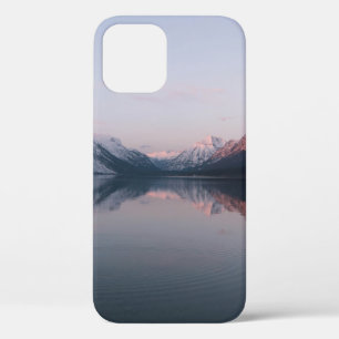SNOW COVERED MOUNTAIN NEAR LAKE DURING DAYTIME iPhone 12 CASE