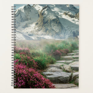 Snow Covered Mountains Planner