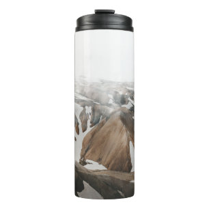 SNOW COVERED MOUNTAINS THERMAL TUMBLER