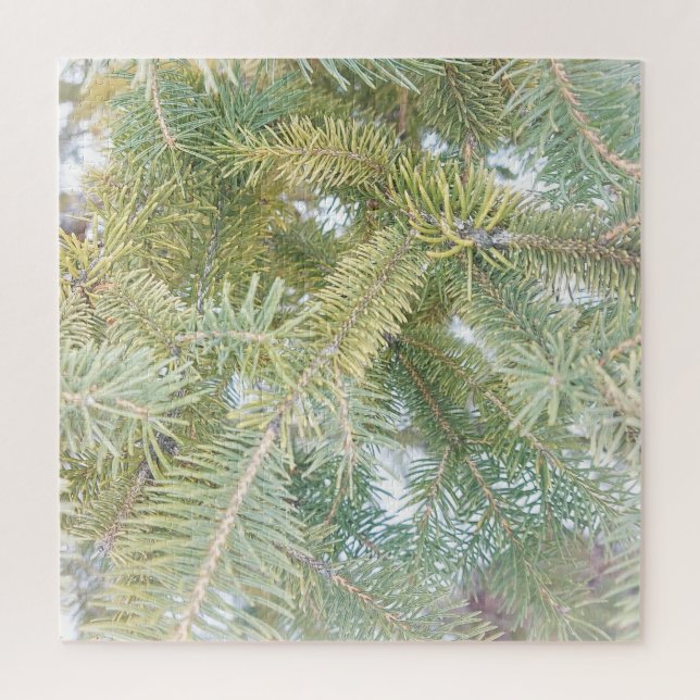 Snow-covered Spruce Trees. Buy Now Jigsaw Puzzle (Vertical)