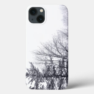 Snow-covered Trees: Horizontal iPhone 13 Case