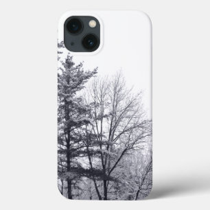 Snow-covered Trees: Vertical iPhone 13 Case
