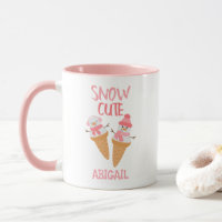 Snow Cute Snowman Snow Cone Winter